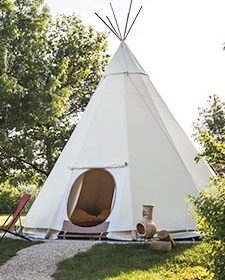 Le Camp tipi - Atelier Jean Lehmann - Fabricant d'hébergements insolites